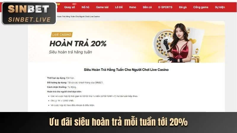 Live Casino ffok nổ hũ